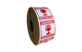 Stickers 'breekbaar' (per 10)